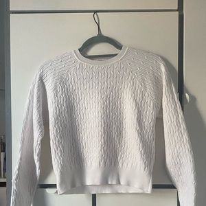 White sweater